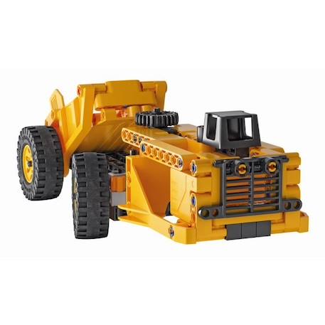 Clementoni - Atelier mécanique - Camion de chantier - 2 modèles à assembler - Dés 8 ans BLANC 2 - vertbaudet enfant 