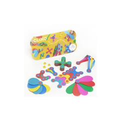 Jouet-Premier âge-rainbow pack clixo - jeu de construction magnetique, flexible, durable et imaginatif – 42 pieces – des 4 ans