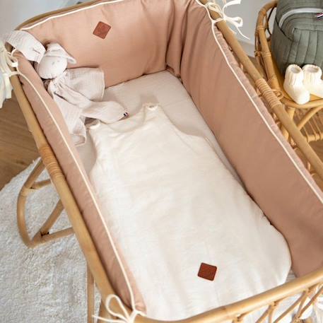 Gigoteuse été en Lin lavé TOG 1 BEIGE+VERT 7 - vertbaudet enfant 