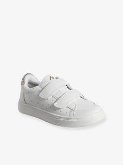 Chaussures-Chaussures fille 23-38-Baskets, tennis-Baskets enfant détails dorés