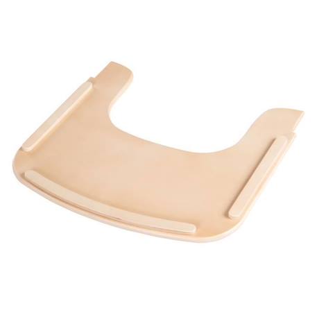 Plateau de Chaise Haute Sit Up Flex - ROBA - Bois Naturel - Installation et Nettoyage Facile - Rebords Élevés BEIGE 1 - vertbaudet enfant 