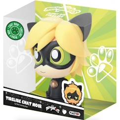 Plastoy - 080165 - tirelire Chat Noir Miraculous  - vertbaudet enfant