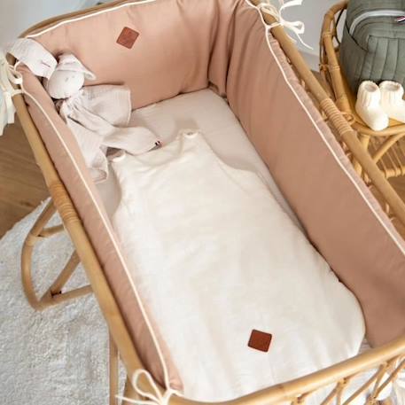 Gigoteuse été en Lin lavé TOG 1 BEIGE+ROSE+VERT+VERT 4 - vertbaudet enfant 