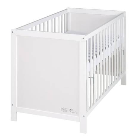 Lit Cododo ROBA - Blanc - 60x120 cm - 5 barres amovibles BLANC 3 - vertbaudet enfant 