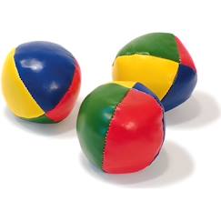Jouet-Set de 3 balles de jonglage pour enfant VILAC - Diamètre 6 cm