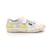 KICKERS Baskets basses Gody blanc Fille BLANC+BLEU 1 - vertbaudet enfant 