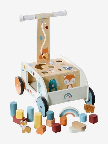 Chariot de marche 2 en 1 Les amis de la forêt en bois FSC® bois 8 - vertbaudet enfant 