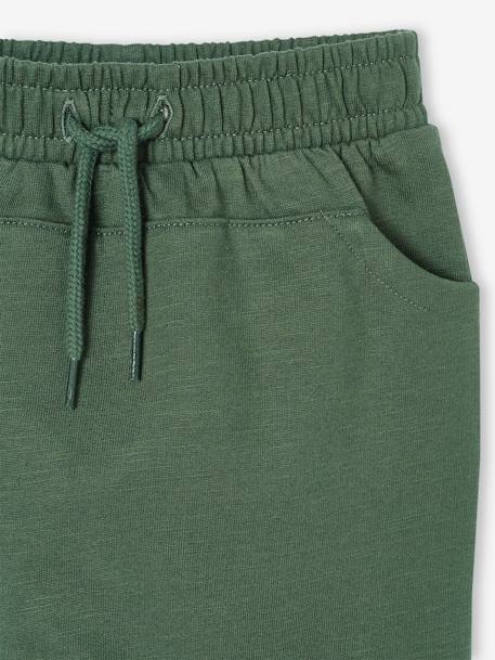 Lot de 2 pantalons en molleton BASICS bébé vert sapin + anthracite 5 - vertbaudet enfant 