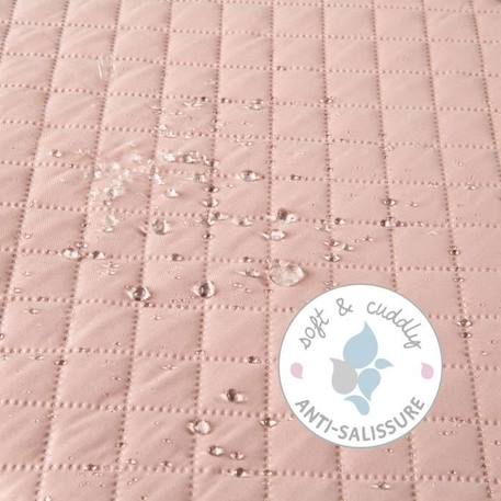 ROBA Matelas à Langer roba Style - 85 x 75 cm - Imperméable - Doux et Facile à Nettoyer - Rose / Visage de Lapin ROSE 3 - vertbaudet enfant 