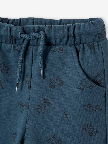 Pantalon imprimé en molleton bébé bleu océan+olive 3 - vertbaudet enfant 