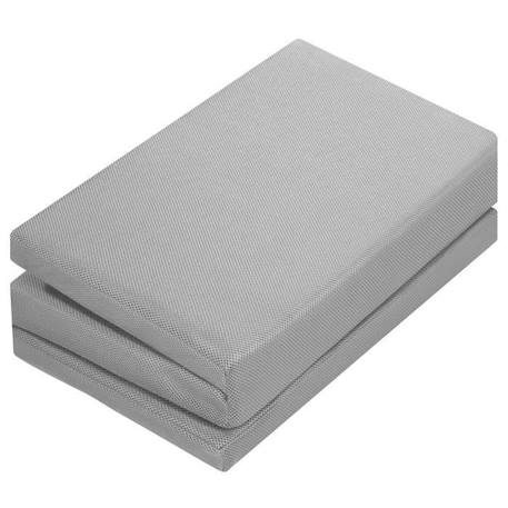 ROBA Matelas Bébé de Voyage 'safe asleep®' Pliable et Aérée - 60x120 cm GRIS 3 - vertbaudet enfant 