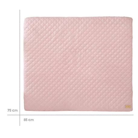 ROBA Matelas à Langer roba Style - 85 x 75 cm - Imperméable - Doux et Facile à Nettoyer - Rose / Mauve ROSE 4 - vertbaudet enfant 