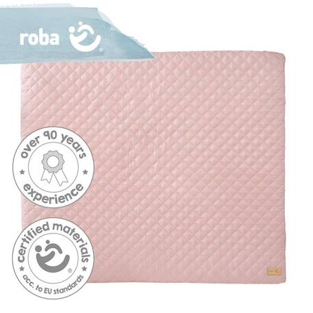 ROBA Matelas à Langer roba Style - 85 x 75 cm - Imperméable - Doux et Facile à Nettoyer - Rose / Mauve ROSE 6 - vertbaudet enfant 