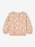 Sweat imprimé bébé en molleton blush 2 - vertbaudet enfant 