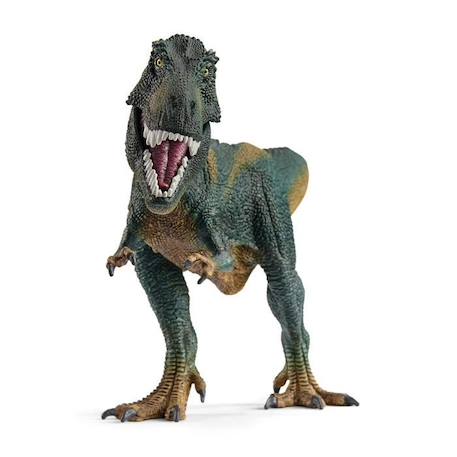 Figurine Tyrannosaure Rex vert, avec détails réalistes, pour enfants dès 4 ans, SCHLEICH 14587 Dinosaurs BEIGE 4 - vertbaudet enfant 