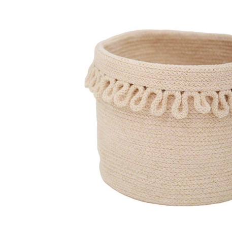 Panier de rangement corde de coton LOUNA ROSE 2 - vertbaudet enfant 