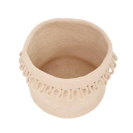 Panier de rangement corde de coton LOUNA ROSE 3 - vertbaudet enfant 