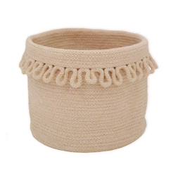 -Panier de rangement corde de coton LOUNA