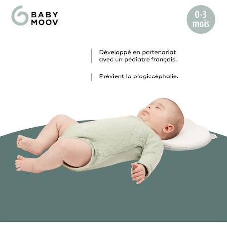 Babymoov Support de tête ergonomique Lovenest Original, White BLANC 5 - vertbaudet enfant 