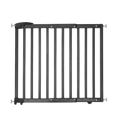 Badabulle Barrière de Sécurité Deco Pop - Barrière Extensible pour Ouverture de 63 à 106cm - Fixation Vis, Noir NOIR 1 - vertbaudet enfant 