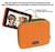 Sacoche de Protection pour Tablettes LEXIBOOK - Compatible avec toutes dimensions de Tablettes - Orange ORANGE 2 - vertbaudet enfant 