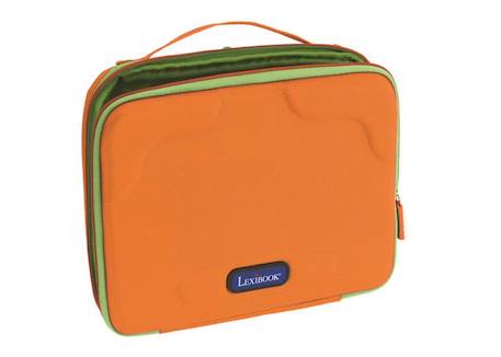 Sacoche de Protection pour Tablettes LEXIBOOK - Compatible avec toutes dimensions de Tablettes - Orange ORANGE 1 - vertbaudet enfant 