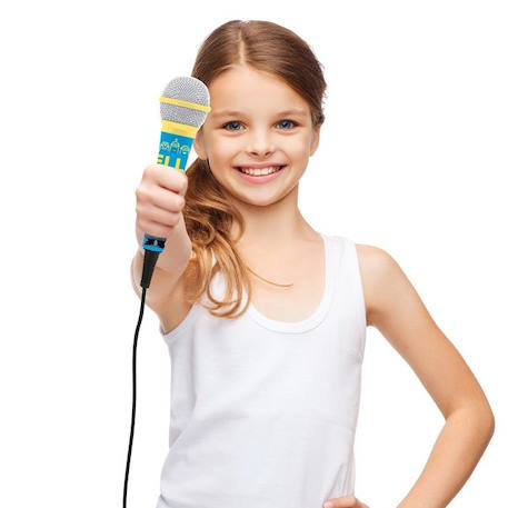 Microphone Dynamique Unidirectionnel Haute Sensibilité - LEXIBOOK - Les Minions - Câble 2,5m BLEU 3 - vertbaudet enfant 