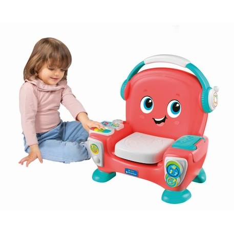 Fauteuil interactif pour enfants - Clementoni Symphonic - 4 modes de jeu BLANC 3 - vertbaudet enfant 