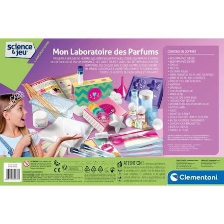 Kit création de parfums - CLEMENTONI - Mon laboratoire des parfums - Pour enfants à partir de 8 ans ROSE 6 - vertbaudet enfant 