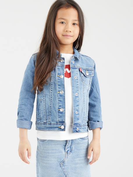 Veste en jean fille Levi's® stone 6 - vertbaudet enfant 