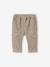 Pantalon en velours style battle bébé taupe+terracotta 1 - vertbaudet enfant 