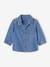 Chemise en jean pressionnée bébé personnalisable stone 1 - vertbaudet enfant 