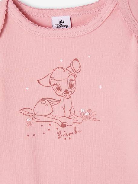 Lot de 2 bodies Disney® Bambi bébé rose 7 - vertbaudet enfant 