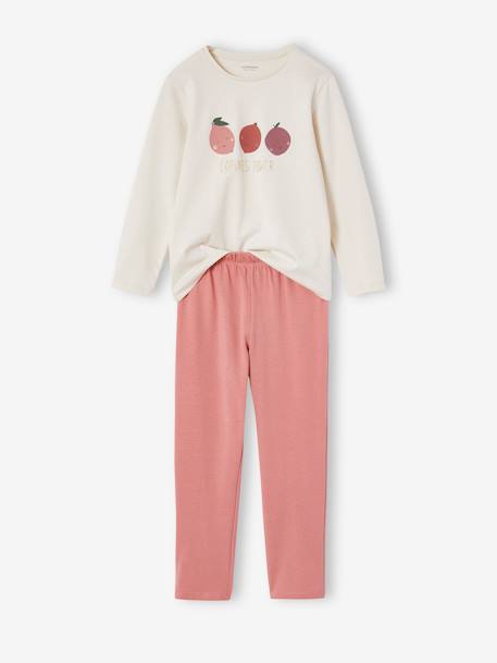 Lot 2 Pyjamas Longs Fille framboise 2 - vertbaudet enfant 