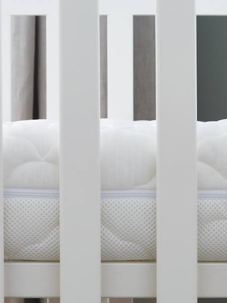 Matelas Parfait bébé déhoussable P'TIT LIT blanc 6 - vertbaudet enfant 