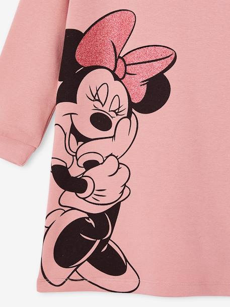 Robe sweat à capuche Disney® Minnie fille mauve 3 - vertbaudet enfant 