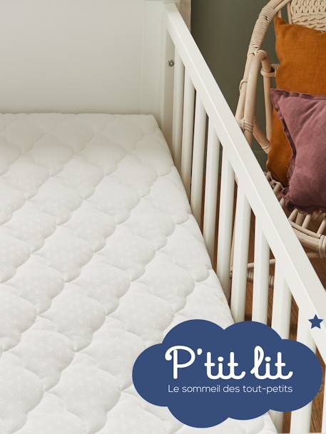 Matelas bébé Climatisé anti-acariens P’TIT LIT blanc 5 - vertbaudet enfant 