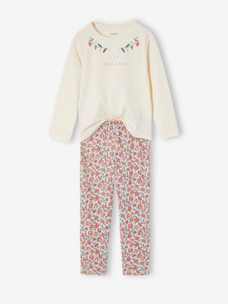 Lot 2 pyjamas Gipsy fille lot bleu glacier/écru 5 - vertbaudet enfant 