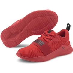 Chaussures-Baskets - Garçon - Puma - Wired Run - Rouge