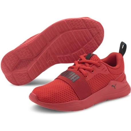 Baskets - Garçon - Puma - Wired Run - Rouge ROUGE 1 - vertbaudet enfant 