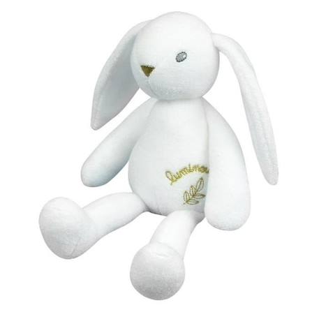 LUMINOU Peluche lumineuse lapin +/- 30 cm BLANC 2 - vertbaudet enfant 