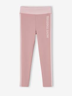 Legging de sport fille bandes côtes  - vertbaudet enfant