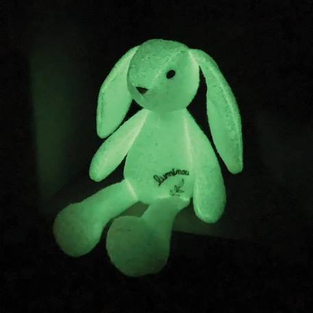 LIMINOU Peluche lumineuse lapin +/- 30 cm BLANC 3 - vertbaudet enfant 