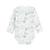 Lot de 2 bodies bébé manches longues ouverture croisée Luna BLANC 3 - vertbaudet enfant 