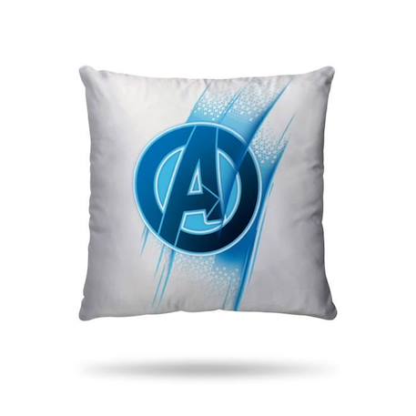 MARVEL - Housse de couette Avengers Team 140x200 cm + 1 Taie d'oreiller 63x63 cm - 100% Coton - Blanc BLANC 2 - vertbaudet enfant 