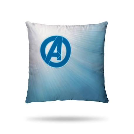 MARVEL - Housse de couette Avengers Originals 140x200 cm + 1 Taie d'oreiller 63x63 cm - 100% Coton - Bleu et blanc BLEU 2 - vertbaudet enfant 