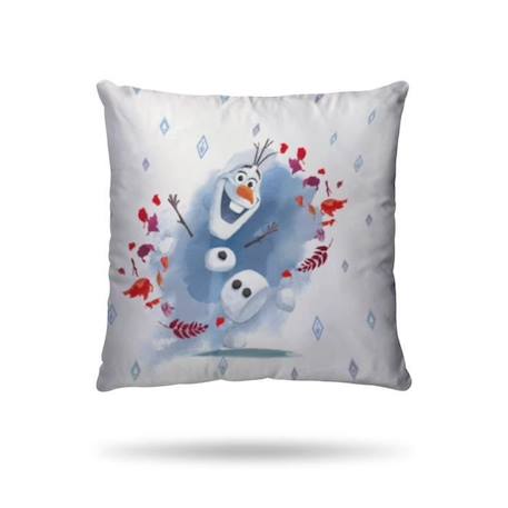 DISNEY - Housse de couette Reine des neiges Disney 140x200 cm + 1 Taie d'oreiller 63x63 cm - 100% Coton - Blanc BLANC 2 - vertbaudet enfant 