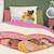 DISNEY - Housse de couette Disney Princesses Cœur 140x200 cm + 1 Taie d'oreiller 63x63 cm - 100% Coton - Blanc BLANC 4 - vertbaudet enfant 