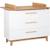 Commode à langer ROBA Finn - 3 tiroirs, fermeture progressive, Blanc - chêne doré BLANC 1 - vertbaudet enfant 