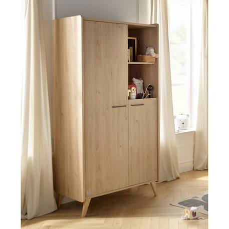 Armoire Arty MARRON 4 - vertbaudet enfant 